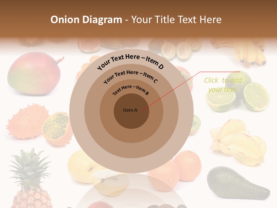 Cumquat Orange Tropical PowerPoint Template