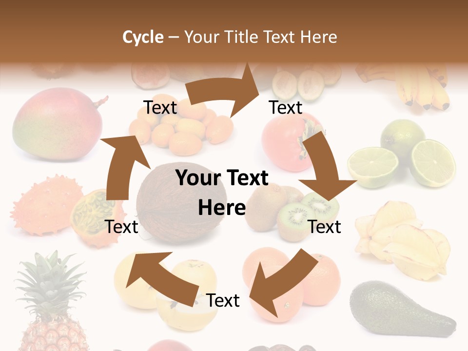 Cumquat Orange Tropical PowerPoint Template
