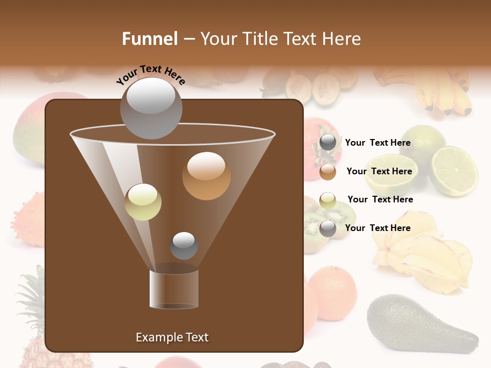 Cumquat Orange Tropical PowerPoint Template