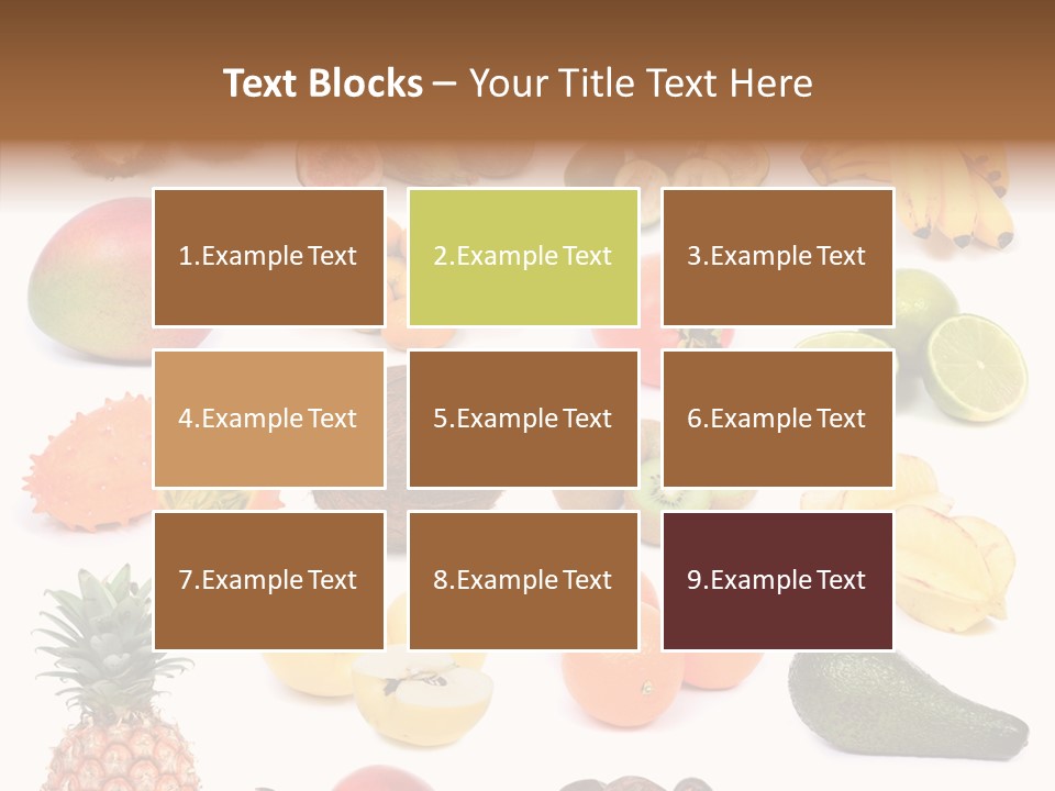 Cumquat Orange Tropical PowerPoint Template