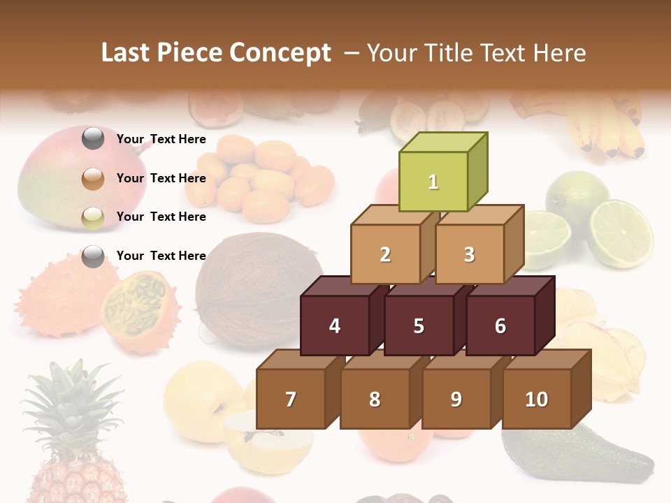 Cumquat Orange Tropical PowerPoint Template