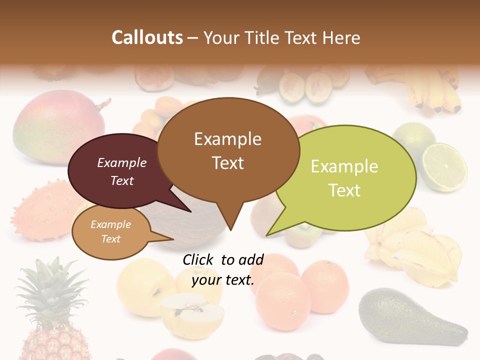 Cumquat Orange Tropical PowerPoint Template
