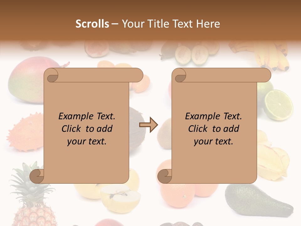 Cumquat Orange Tropical PowerPoint Template