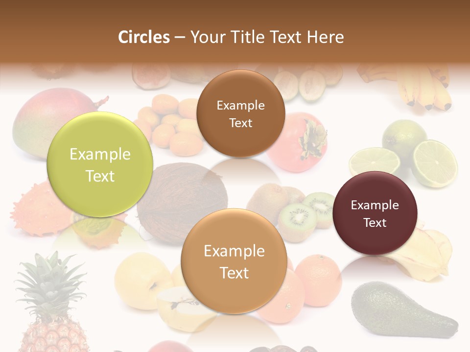 Cumquat Orange Tropical PowerPoint Template