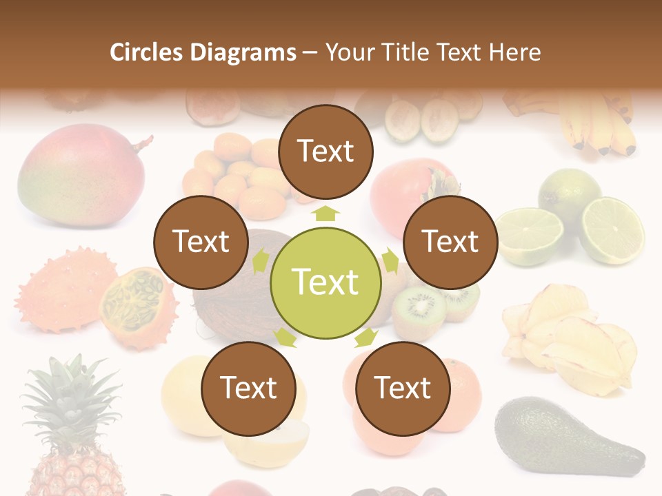 Cumquat Orange Tropical PowerPoint Template