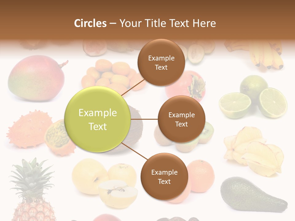 Cumquat Orange Tropical PowerPoint Template