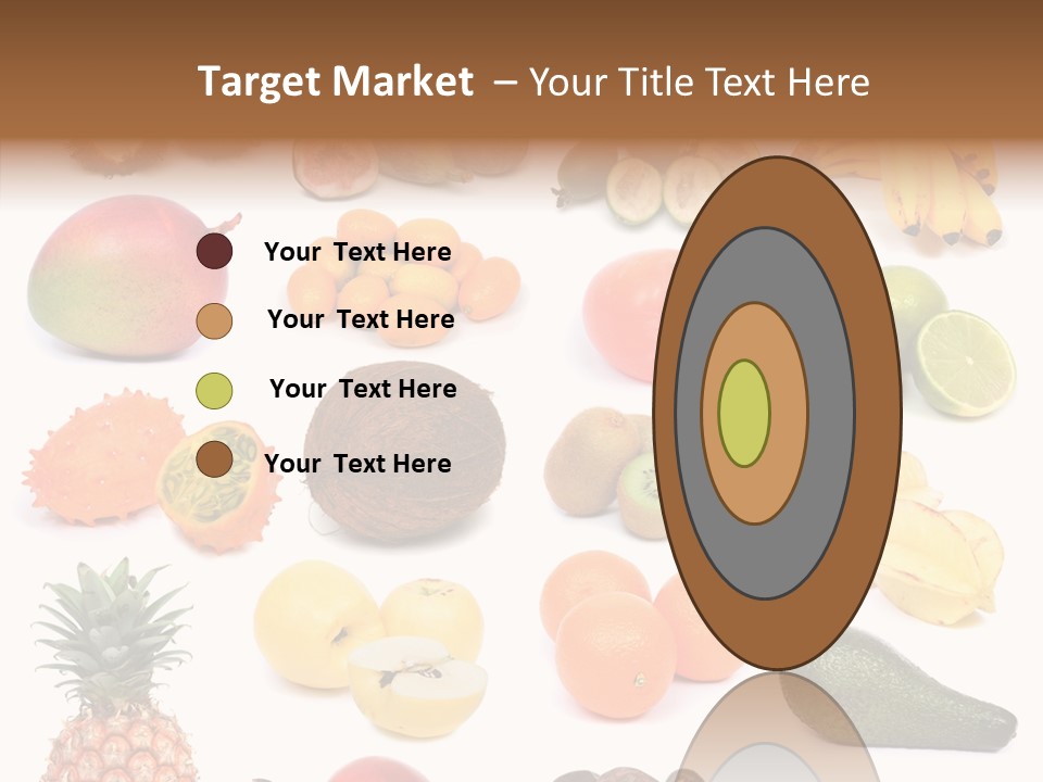 Cumquat Orange Tropical PowerPoint Template