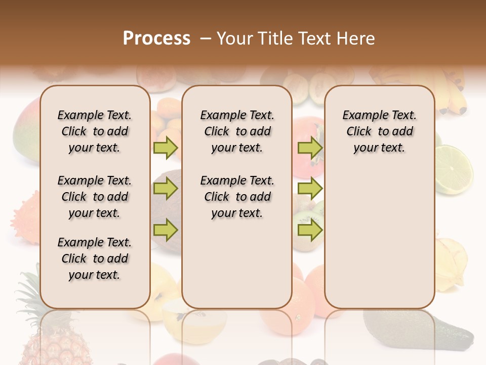 Cumquat Orange Tropical PowerPoint Template