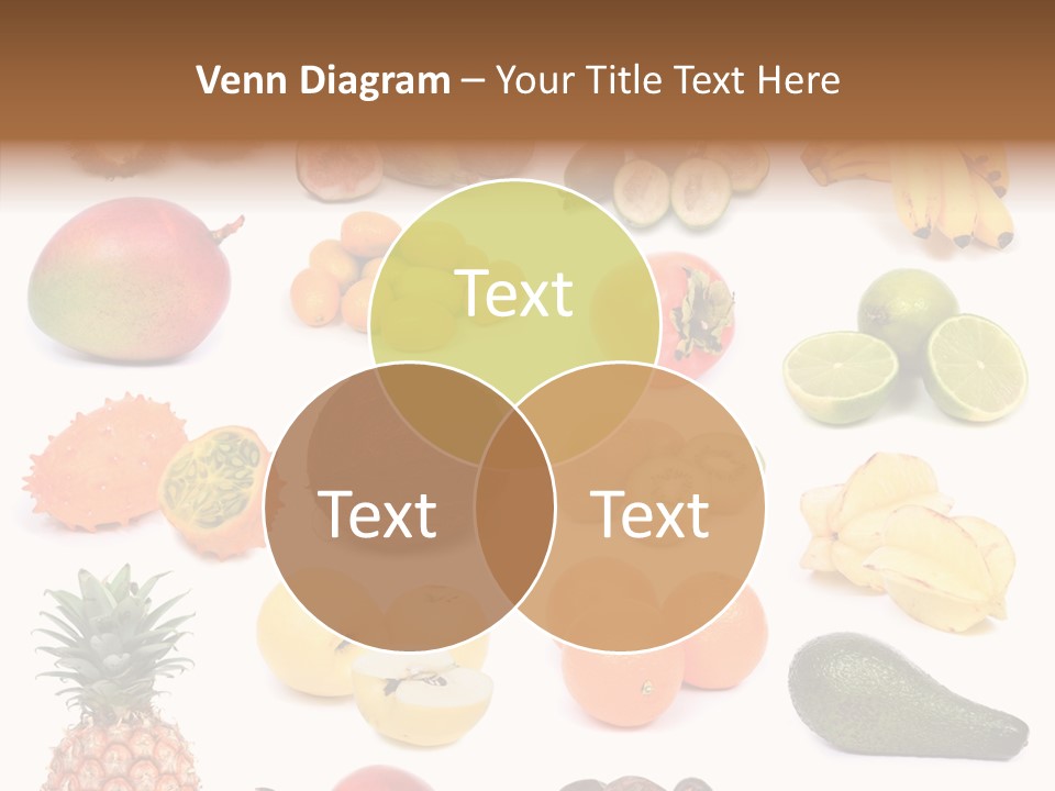 Cumquat Orange Tropical PowerPoint Template