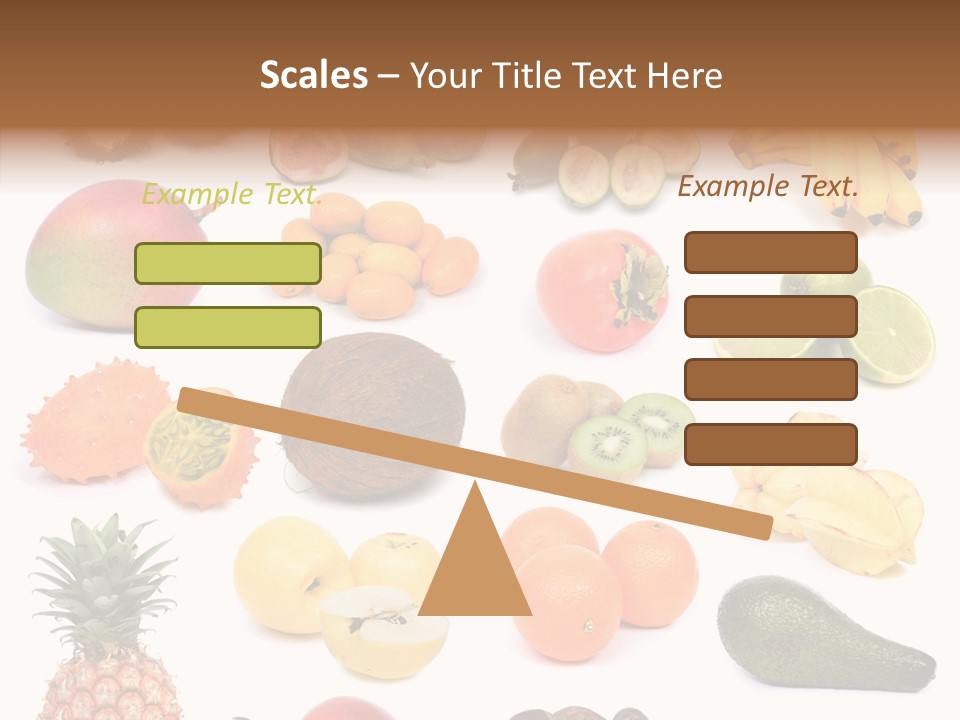 Cumquat Orange Tropical PowerPoint Template