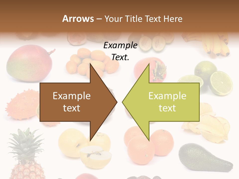 Cumquat Orange Tropical PowerPoint Template