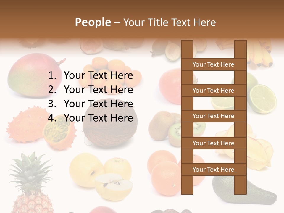 Cumquat Orange Tropical PowerPoint Template