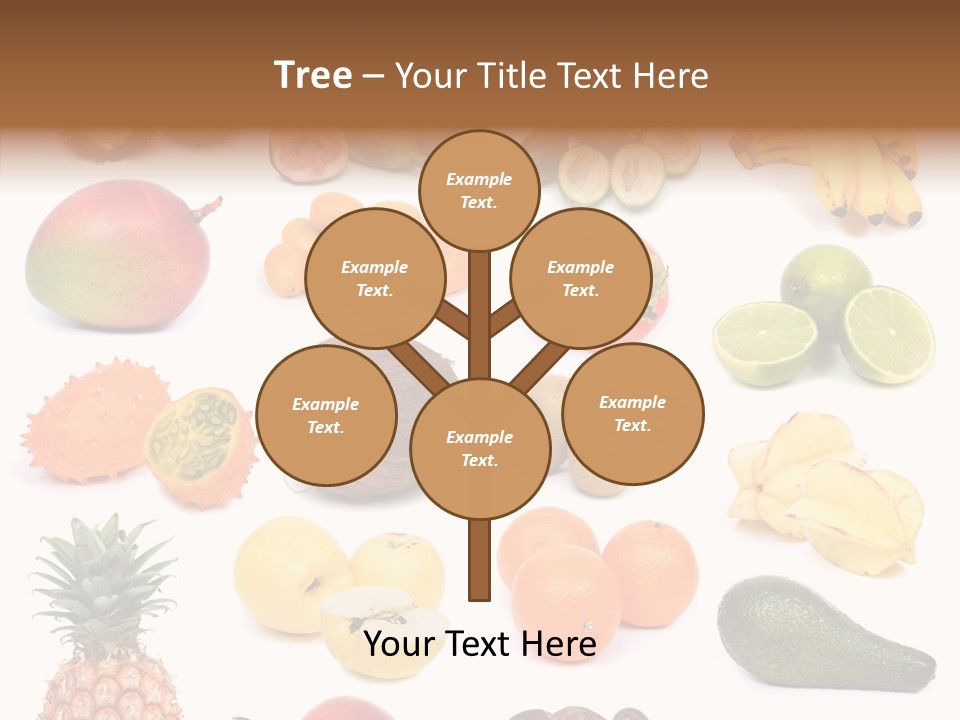 Cumquat Orange Tropical PowerPoint Template