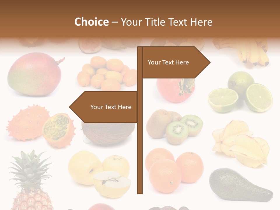 Cumquat Orange Tropical PowerPoint Template