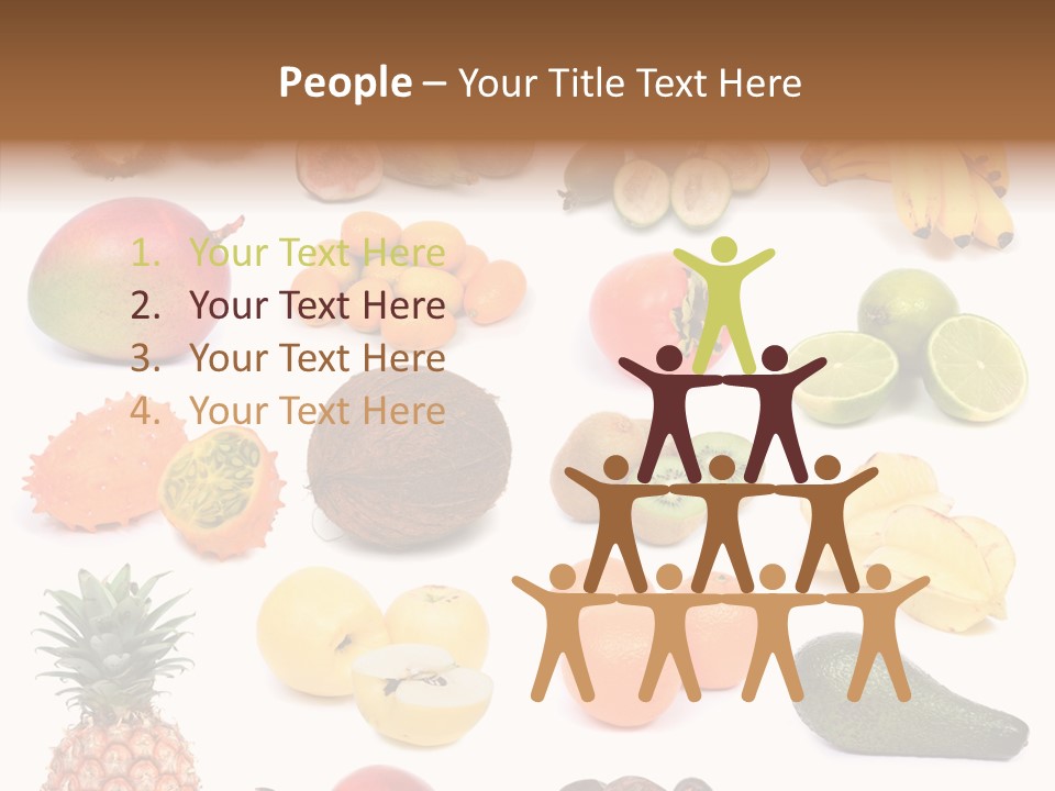 Cumquat Orange Tropical PowerPoint Template