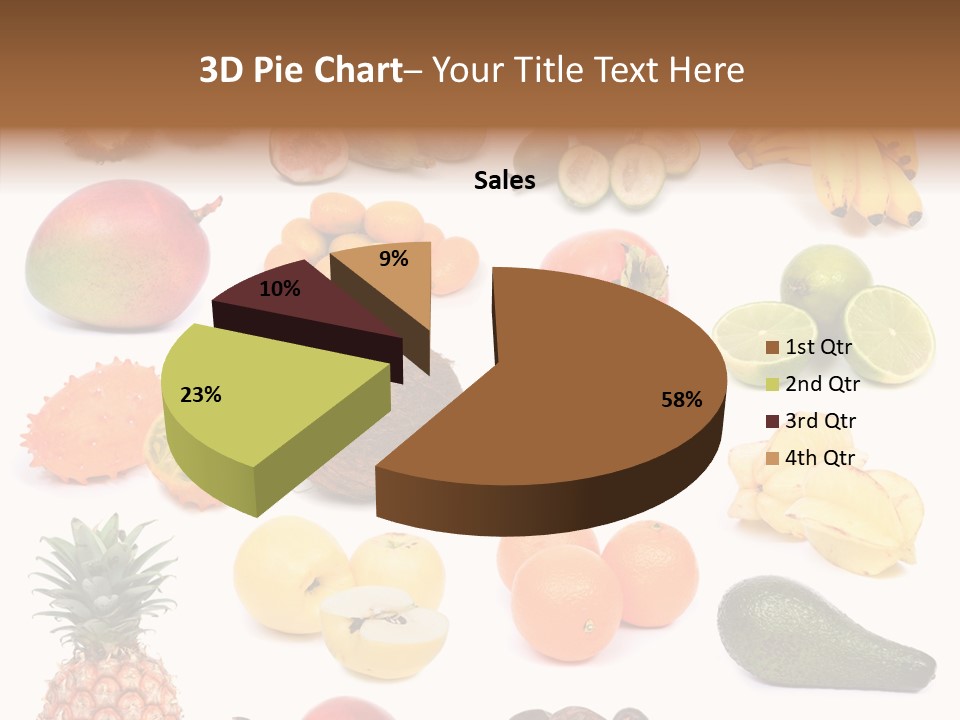 Cumquat Orange Tropical PowerPoint Template