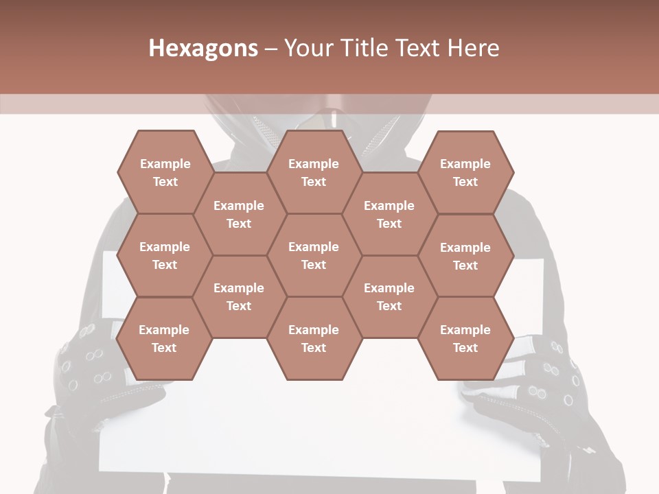 Showing Black Banner PowerPoint Template