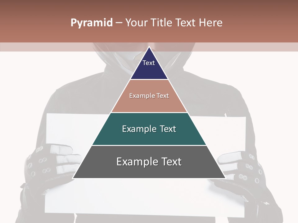 Showing Black Banner PowerPoint Template