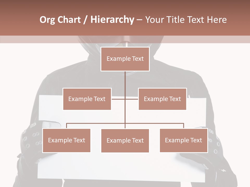 Showing Black Banner PowerPoint Template