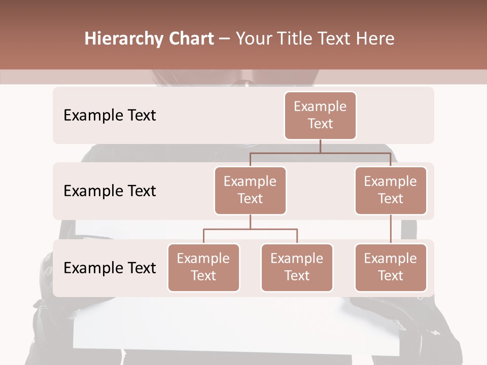 Showing Black Banner PowerPoint Template