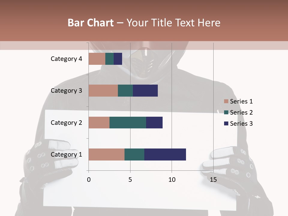 Showing Black Banner PowerPoint Template