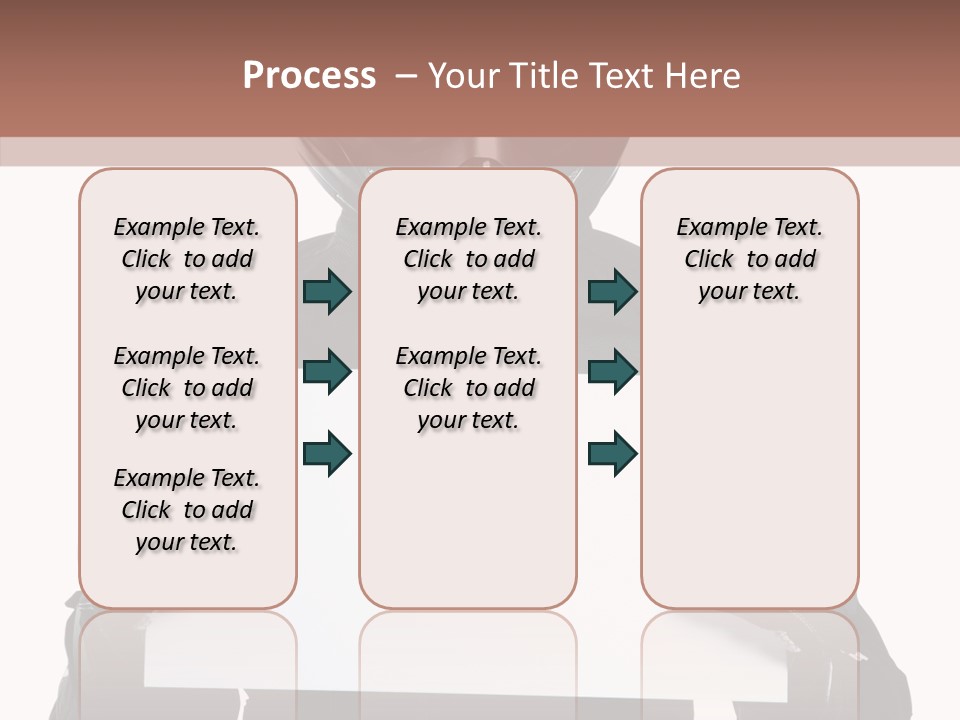 Showing Black Banner PowerPoint Template