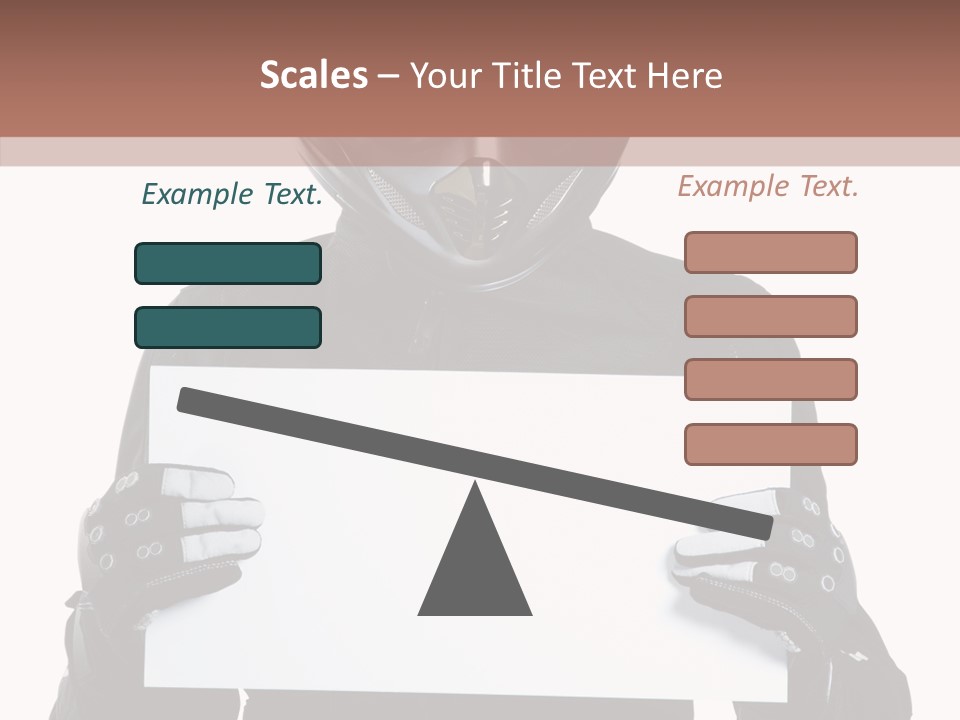 Showing Black Banner PowerPoint Template