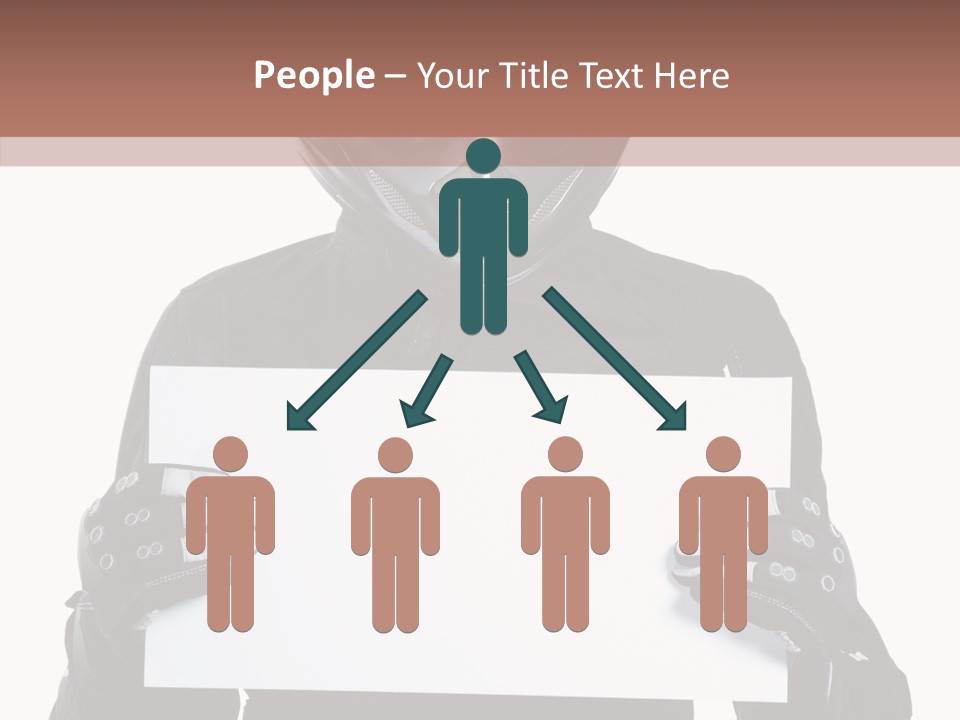 Showing Black Banner PowerPoint Template