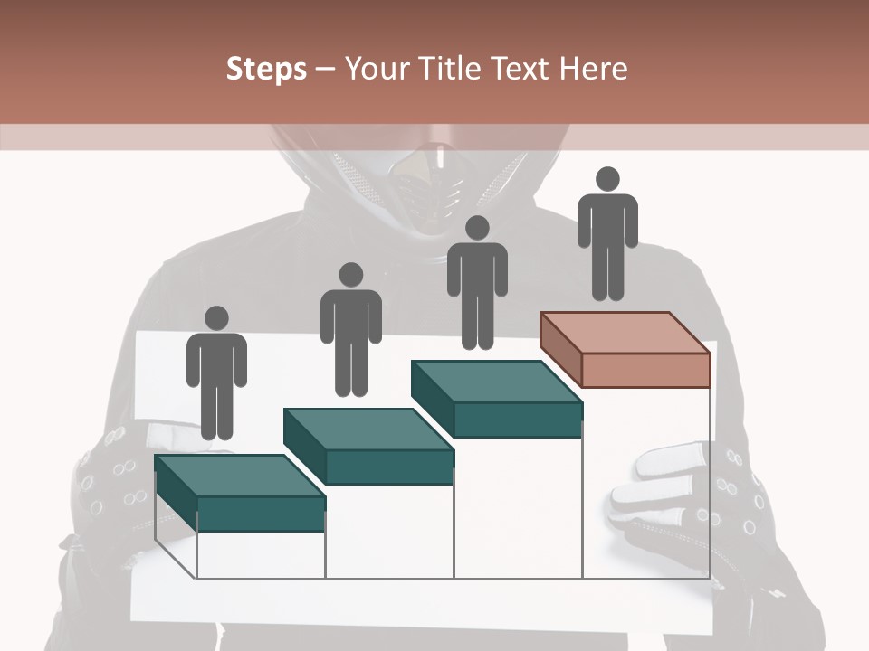 Showing Black Banner PowerPoint Template