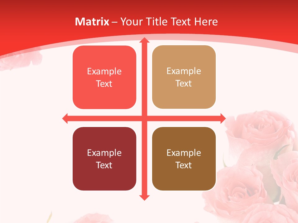 Petal Closeup Flora PowerPoint Template