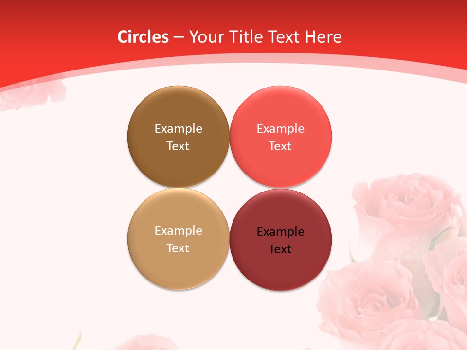 Petal Closeup Flora PowerPoint Template