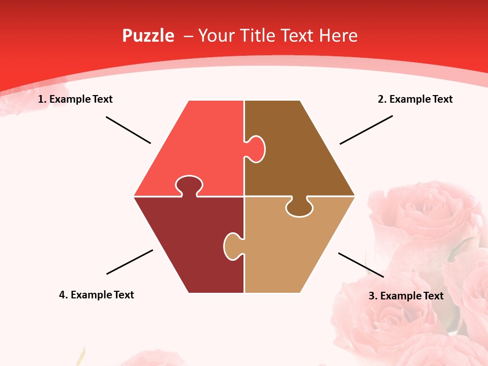 Petal Closeup Flora PowerPoint Template