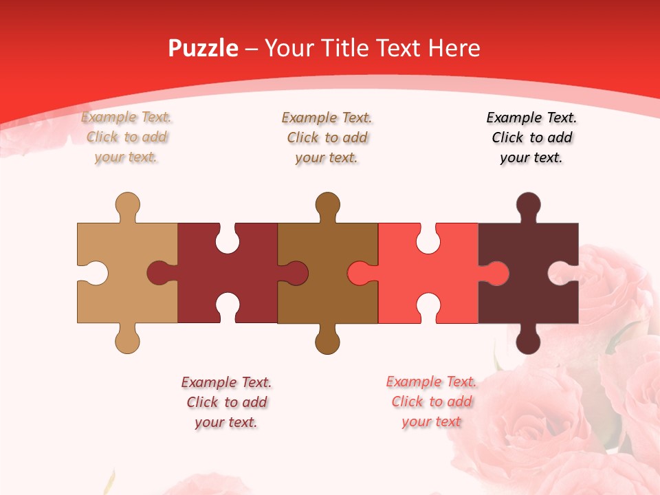 Petal Closeup Flora PowerPoint Template