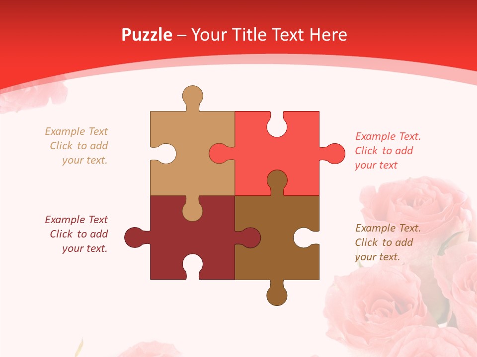 Petal Closeup Flora PowerPoint Template