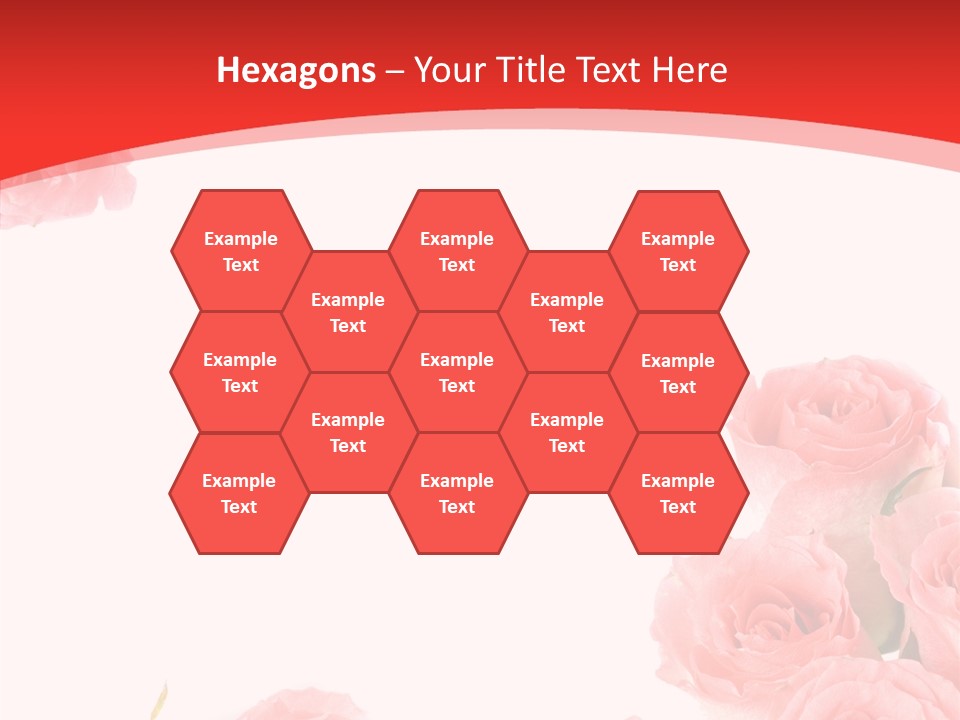 Petal Closeup Flora PowerPoint Template