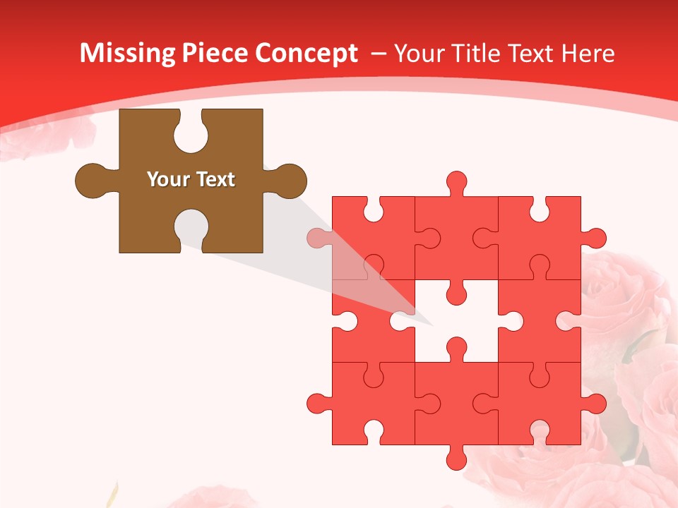 Petal Closeup Flora PowerPoint Template