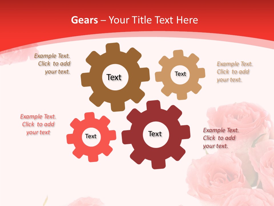 Petal Closeup Flora PowerPoint Template