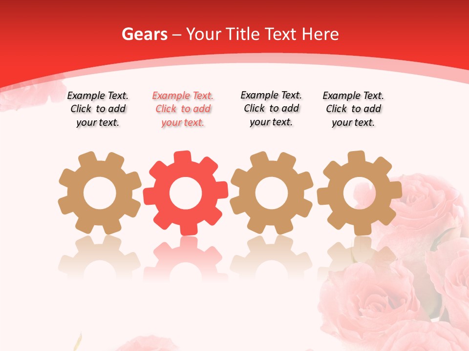 Petal Closeup Flora PowerPoint Template