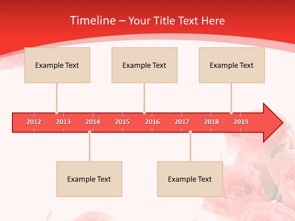 Petal Closeup Flora PowerPoint Template