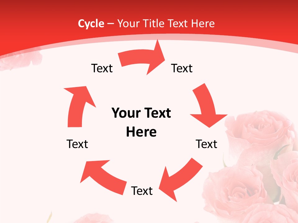 Petal Closeup Flora PowerPoint Template
