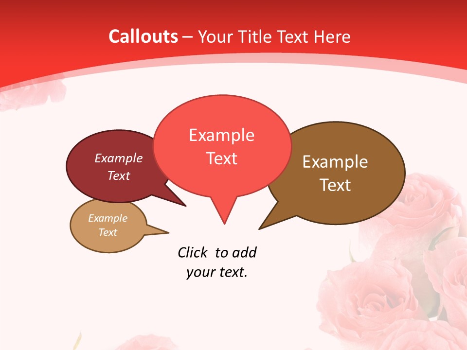 Petal Closeup Flora PowerPoint Template