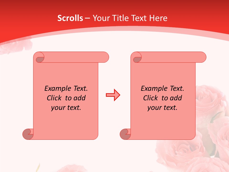 Petal Closeup Flora PowerPoint Template