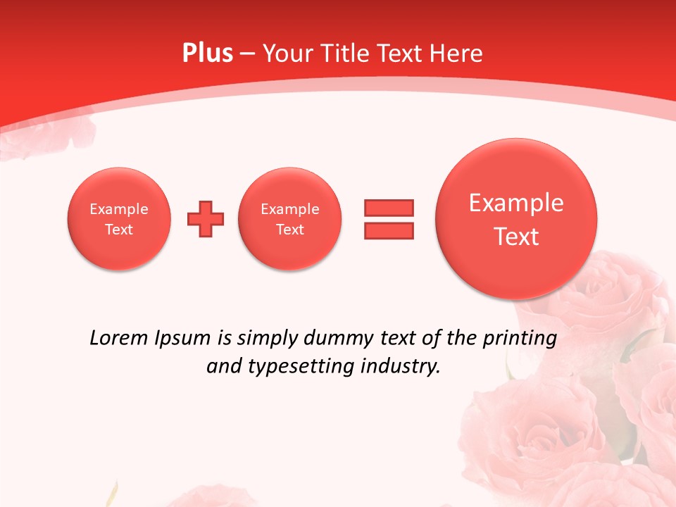 Petal Closeup Flora PowerPoint Template