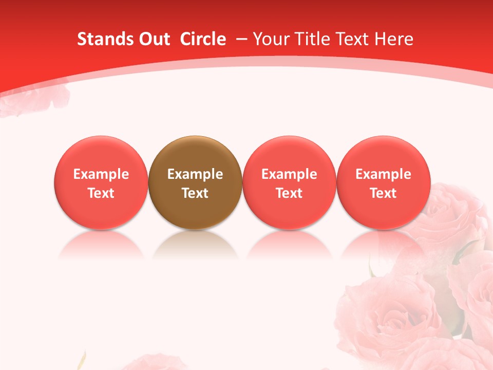 Petal Closeup Flora PowerPoint Template