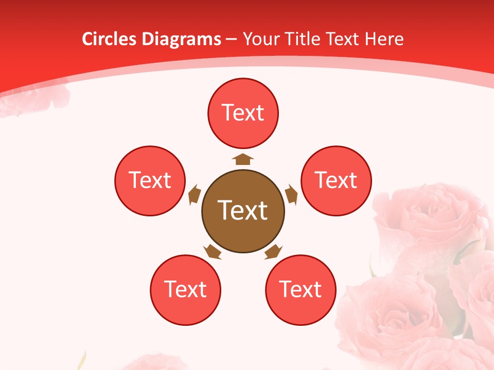 Petal Closeup Flora PowerPoint Template