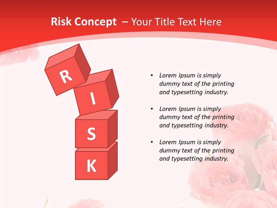 Petal Closeup Flora PowerPoint Template