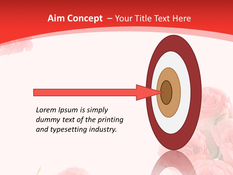 Petal Closeup Flora PowerPoint Template