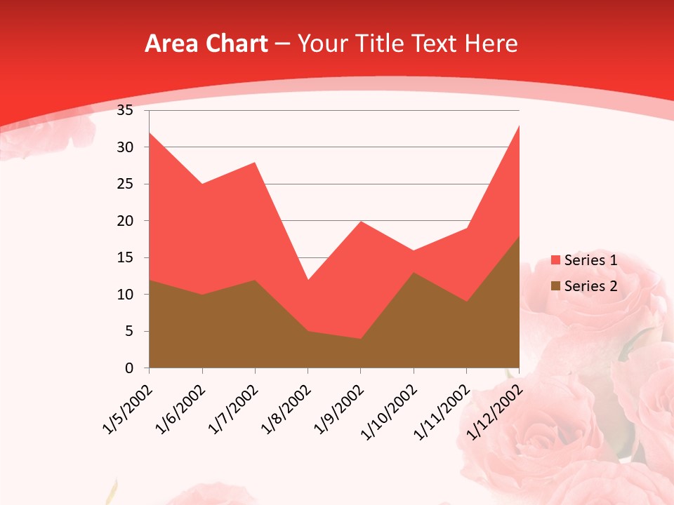 Petal Closeup Flora PowerPoint Template