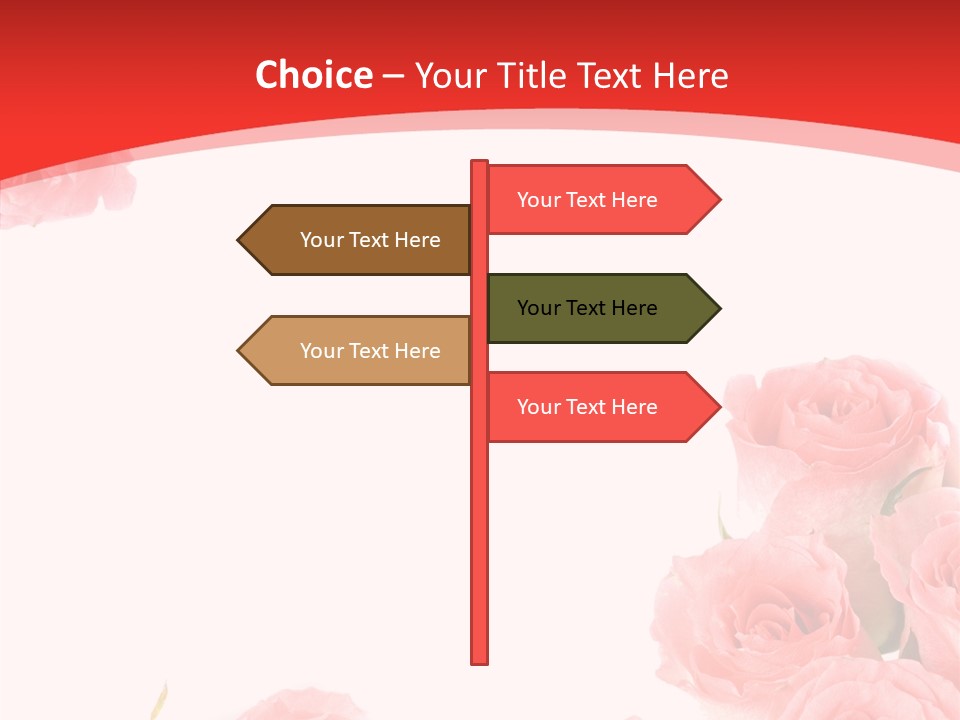 Petal Closeup Flora PowerPoint Template