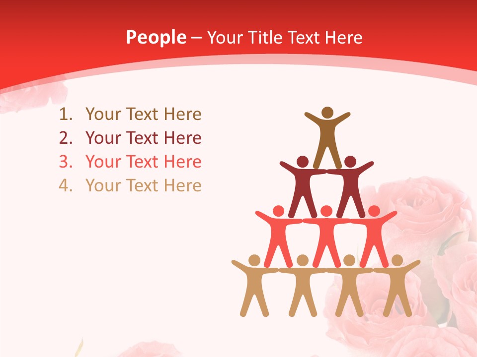 Petal Closeup Flora PowerPoint Template